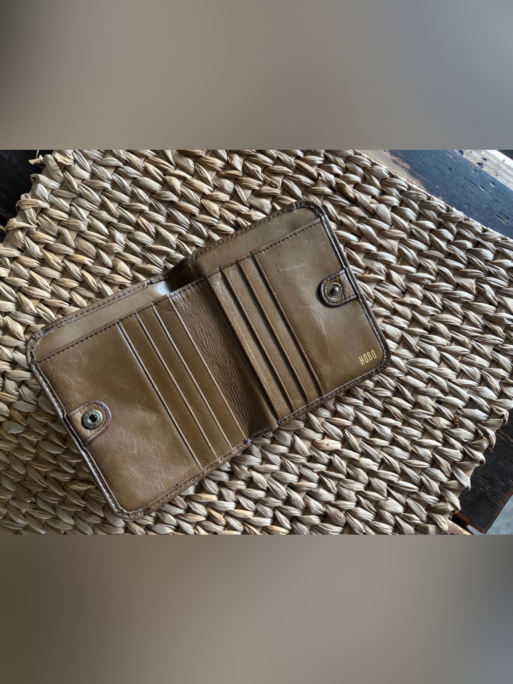 HOBO Pep Wallet in Mink Color - Picture 3 of 9